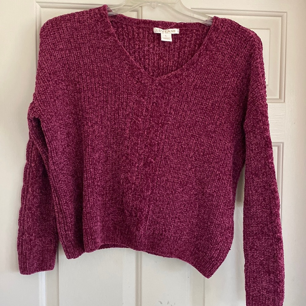 Maroon Sweater